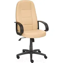 Кресло офисное Tetchair СН747 кожзам (бежевый)