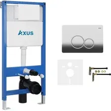 Инсталляция для унитаза Axus 011D с кнопкой 097EC