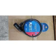 Тросовый велосипедный замок Tonyon 8x650 414K-0865 (черный)