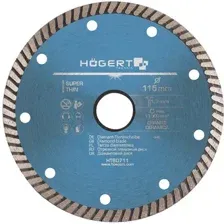 Отрезной диск алмазный Hoegert HT6D716