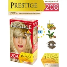 Краска для волос vip's PRESTIGE 208 - жемчужный 50/50/15ml