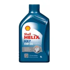 Масло моторное синтетическое - SHELL 5W30 HELIX HX7 1л