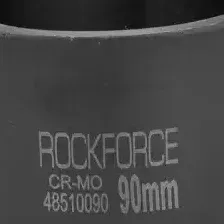 Головка торцевая 90мм 1' 6-гранная ударная удлиненная L=100мм ROCKFORCE RF-48510090 /1/10
