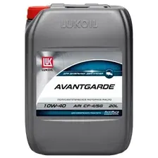 Моторное масло LUKOIL Avantgarde 3608719 10W-40 полусинтетическое 20 л
