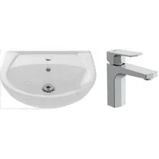 Умывальник Cersanit Erica 55 S-UM-ERI-55-1-W + 63055