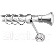 Карниз для штор Lm Decor Люксор 101 1р витой 25мм (сатин, 1.8м)