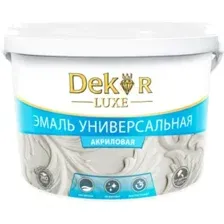 Эмаль Dekor Акриловая универсальная 0.8 кг (белый)
