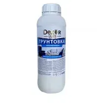 Грунтовка для наружных/внутренних работ DEKOR 1 л арт. ВД-АК-0158