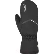 Варежки лыжные Reusch Marisa / 6031450 7701 (р-р 7, Mitten Black/White)