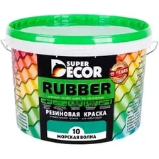 Краска Super Decor Резиновая 12 кг (№00 Белоснежный)