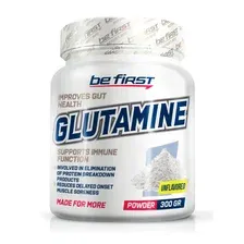 Glutamine powder (глютамин) 300 гр без вкуса / Be First