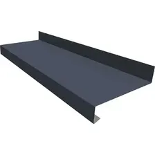Отлив оконный Скайпрофиль 40x90x1500мм (RAL 7024 графит)