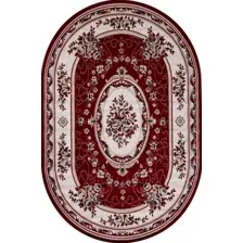 Ковер для жилой комнаты Merinos Gavana 5444-OVAL-RED (1.5х3)