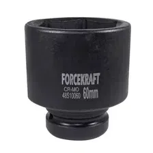 Головка ударная глубокая 1'', 60мм (6гр.) FK48510060 FORCEKRAFT