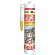 Герметик Soudal Универсальный. Дом и хобби 280 мл (бесцветный)