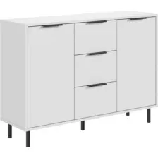 Тумба Mio Tesoro Rimini KOM2D3S (белый/белый)