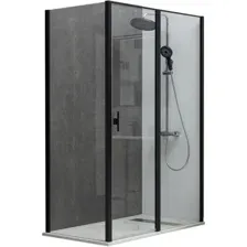 Душевой уголок Allen Brau Priority 160x100 304253 (черный браш)