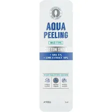  A'Pieu Палочка-пилинг для лица Aqua Peeling Cotton Swab Mild 3 г