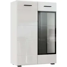 Комод НК-Мебель Gloss КМВ-80 71373136 (белый-белый глянец)