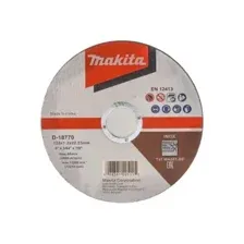 Круг отрезной 125х1,2x22,2 мм MAKITA WA60T для нержавеющей стали (D-18770)