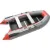 Моторно-килевая лодка Roger Boat Hunter Keel 3200 (малокилевая, серый/красный)