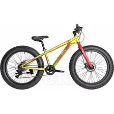 Детский велосипед Novatrack 24 Fatbike 24AHD.SUV.13GN4 (зеленый)