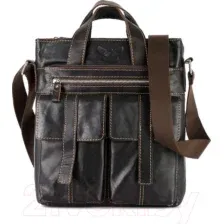 Сумка Poshete 196-3750-26-DBW (коричневый)