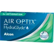 Контактная линза Air Optix For Astigmatism plus Hydraglyde Sph-3.50 cyl-0.75 ax170 R8.7