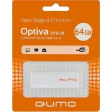 USB Flash QUMO Optiva 01 64Gb White