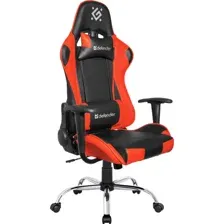 Кресло игровое Defender Azgard, 64358, черный/красный