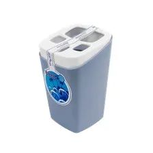 Стакан для зубной щетки и пасты Berossi Breeze АС 17275000 (серая мистерия)