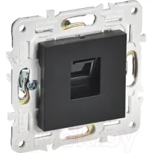 Розетка IEK Skandy SK-K10-1-K02 (черный)