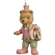 Елочная игрушка Erich Krause Decor. Медведь с часами / 64539