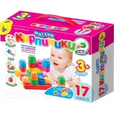 Развивающая игра Десятое королевство Мягкие кирпичики мини 02673