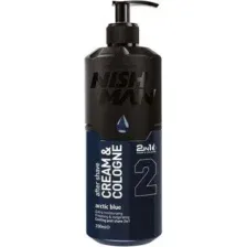 Крем после бритья Nishman 02 After Shave Cream Cologne Arctic Blue 2 in 1 (200 мл)