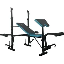 Скамья для жима штанги Atlas Sport 1070 (черный/синий)