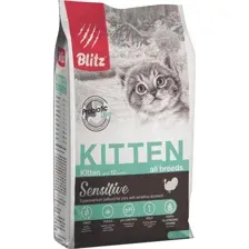 Корм для котят Blitz Kitten, 4401, индейка, 2 кг