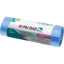 Пакеты для мусора Palisad Home 60л / 927205 (20шт, синий)