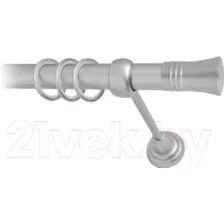 Карниз для штор Lm Decor Гиро 071 1р гладкий 25мм (сатин, 3.2м)