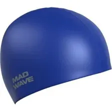 Шапочка для плавания Mad Wave Intensive Big (синий)