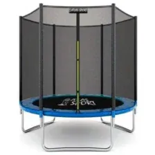Батут Atlas Sport 183 см с внешней сеткой без лестницы синий