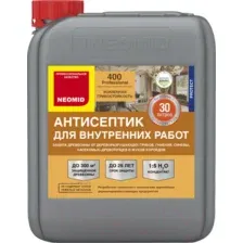 Деревозащитный состав для внутренних работ концентрат Неомид 400 (1:5) 5л
