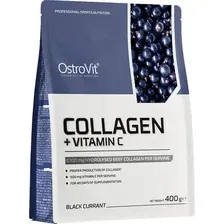 Коллаген OstroVit Vitamin C (400г, черная смородина)