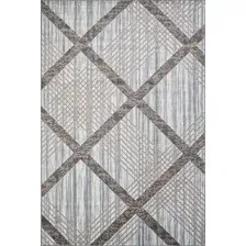 Ковер для жилой комнаты Merinos Sierra F351-STAN-CREAM-BLUE (1.8х2.5)