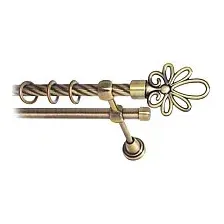 Карниз для штор Lm Decor Астра 170 2р витой (антик, 2м)