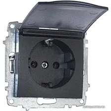 Розетка Elbi Zena-Vega 609-011100-218 (графит)