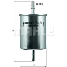 Топливный фильтр Mahle Knecht KL79