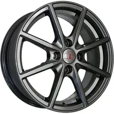 Литой диск Alcasta M63 15x6" 4x100мм DIA 60.1мм ET 46мм Graphite