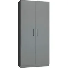 Шкаф распашной Макс Стайл Smart Egger 219x100x35 20A3550 (серый пыльный U732 ST9)