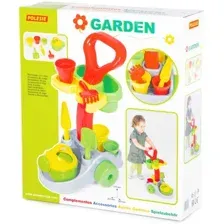 Тележка с инструментами игрушечная Полесье Садовник 36599